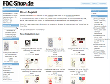 Tablet Screenshot of fdc-shop.de